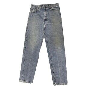 Vintage 90s Distressed Levis 550 USA Medium Wash Grunge Skater Relaxed Fit 34x34